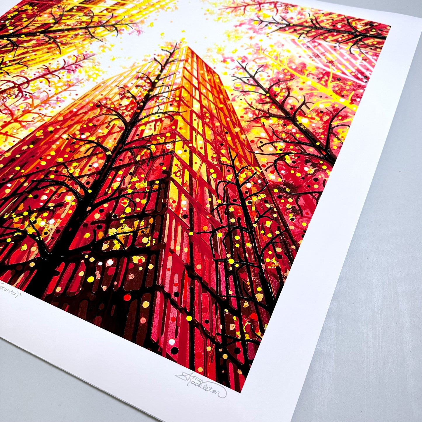 Glowing Light (Arizona + Toronto), Limited Edition Print