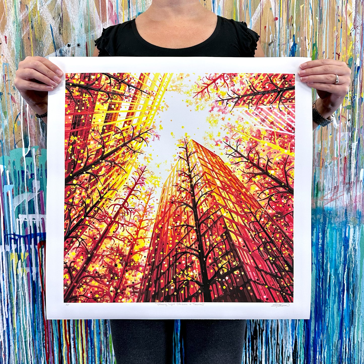 Glowing Light (Arizona + Toronto), Limited Edition Print