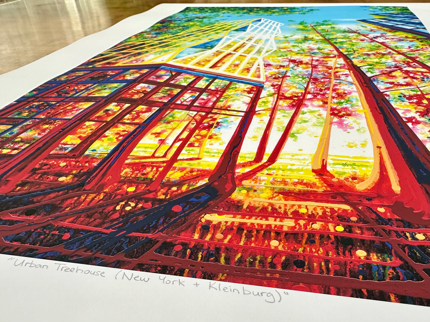 Urban Treehouse (New York + Kleinburg), Limited Edition Print