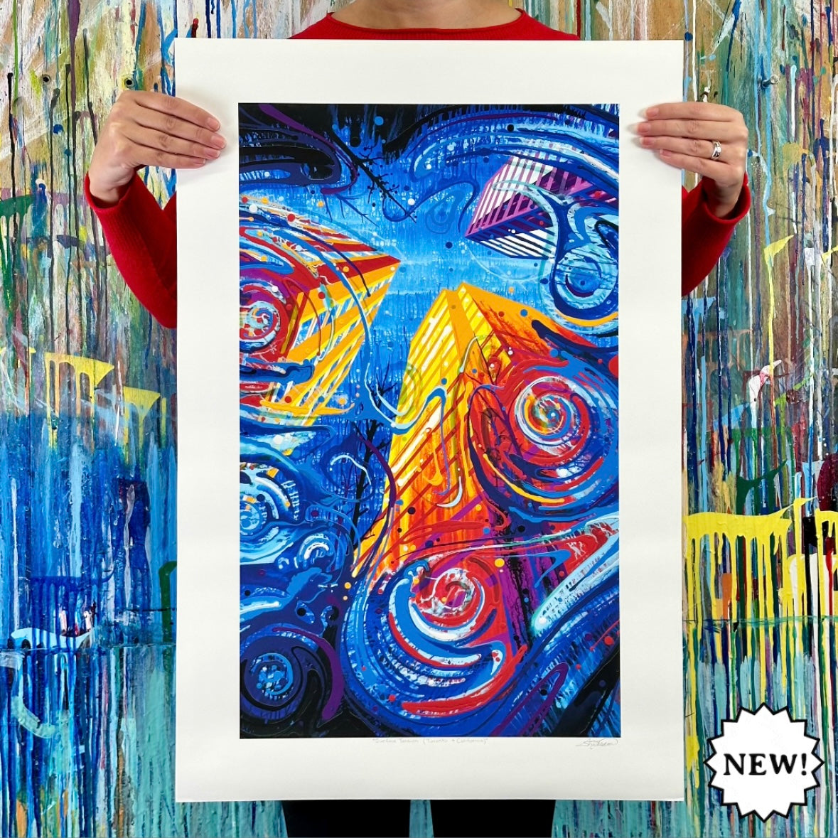 Surface Tension (Toronto + California), Limited Edition Print