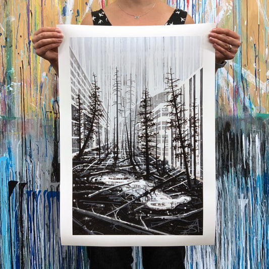 Windfall (Toronto + Banff + Kootenay National Park), Limited Edition Print
