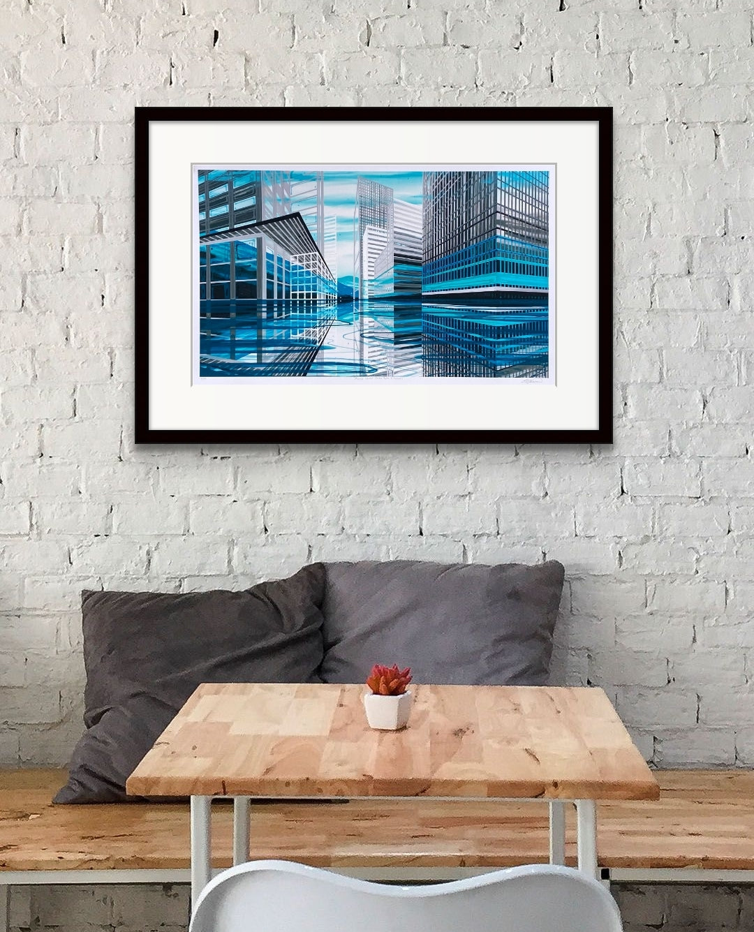 Above Water (New York + Yukon), Limited Edition Print