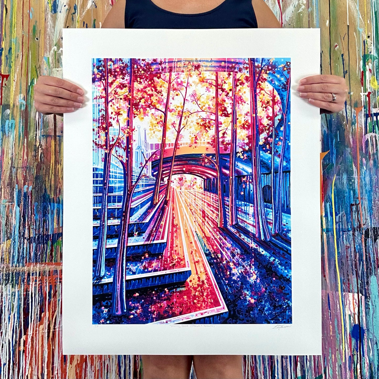Shining Grove (Ottawa + Kelowna), Limited Edition Print