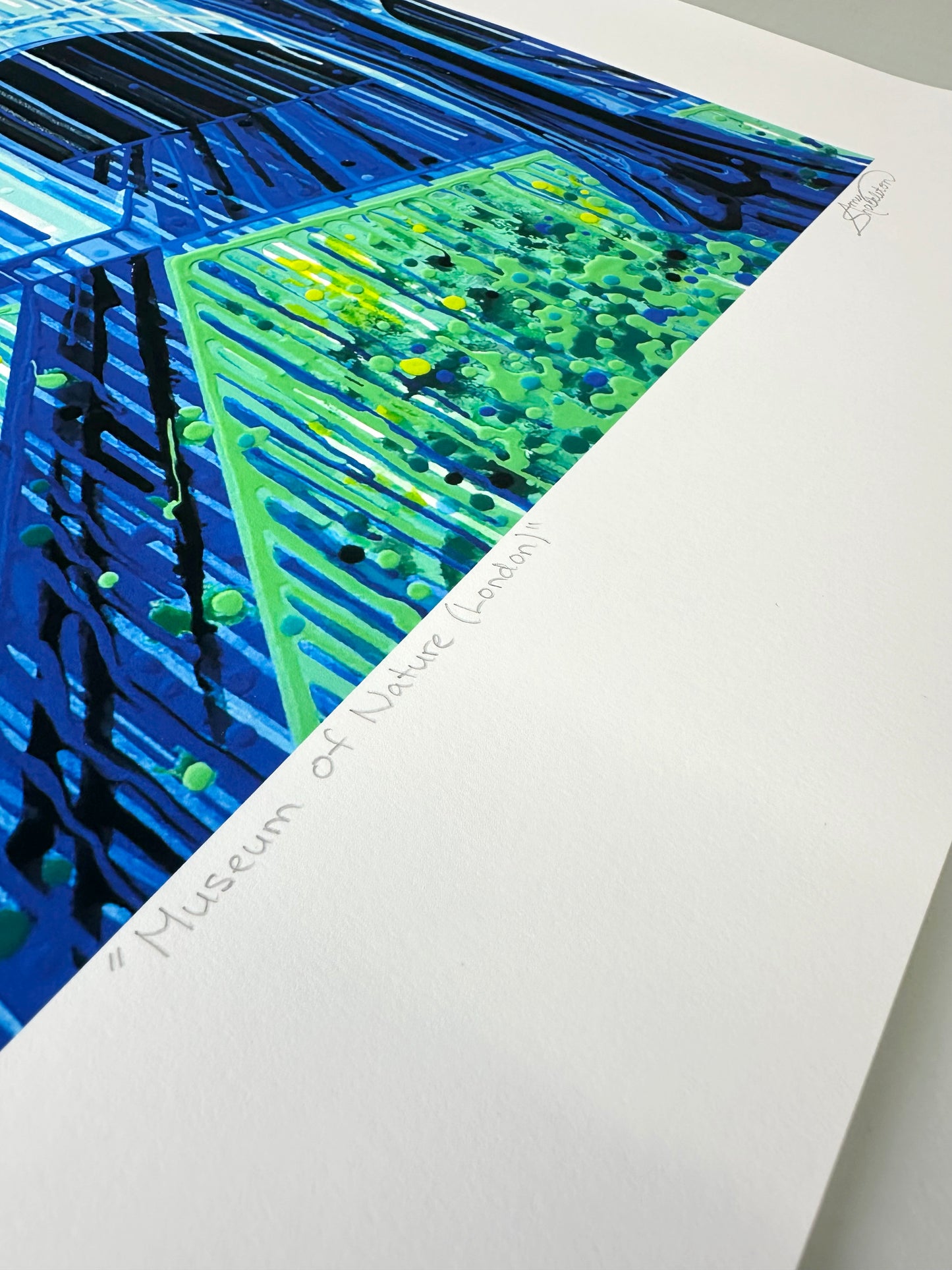 Museum of Nature (London), Limited Edition Print