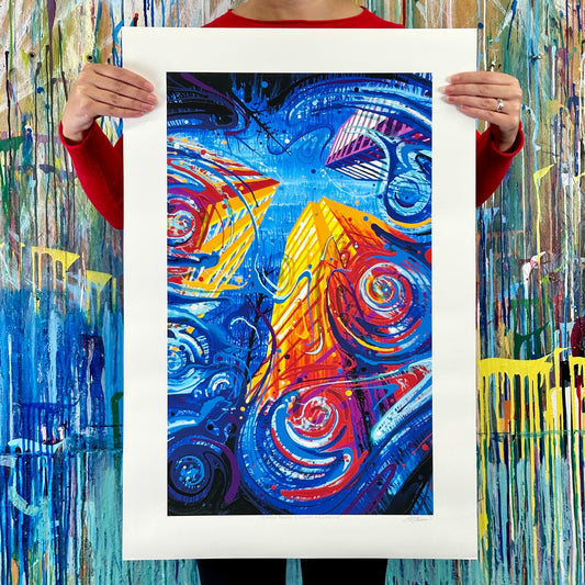 Surface Tension (Toronto + California), Limited Edition Print