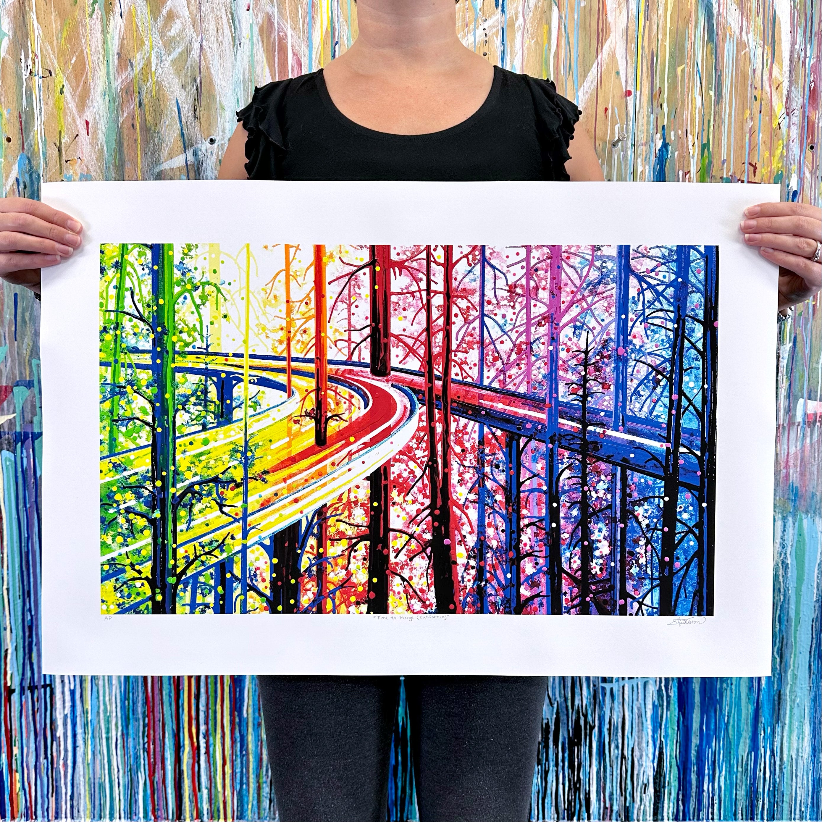 Shockleton Artist Amy Shackleton - Gravity Artist
