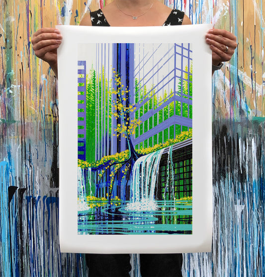 Greenhouse Effect (Colorado + New York), Limited Edition Print