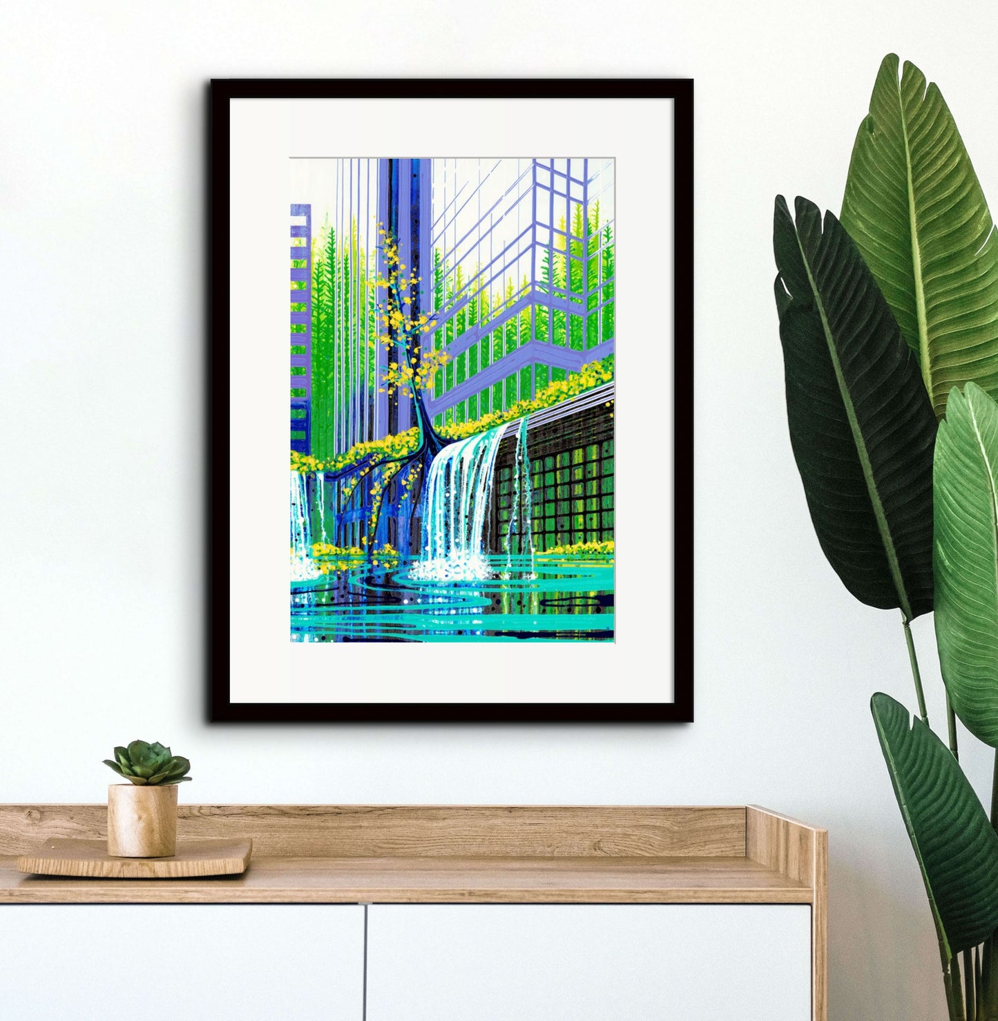 Greenhouse Effect (Colorado + New York), Limited Edition Print