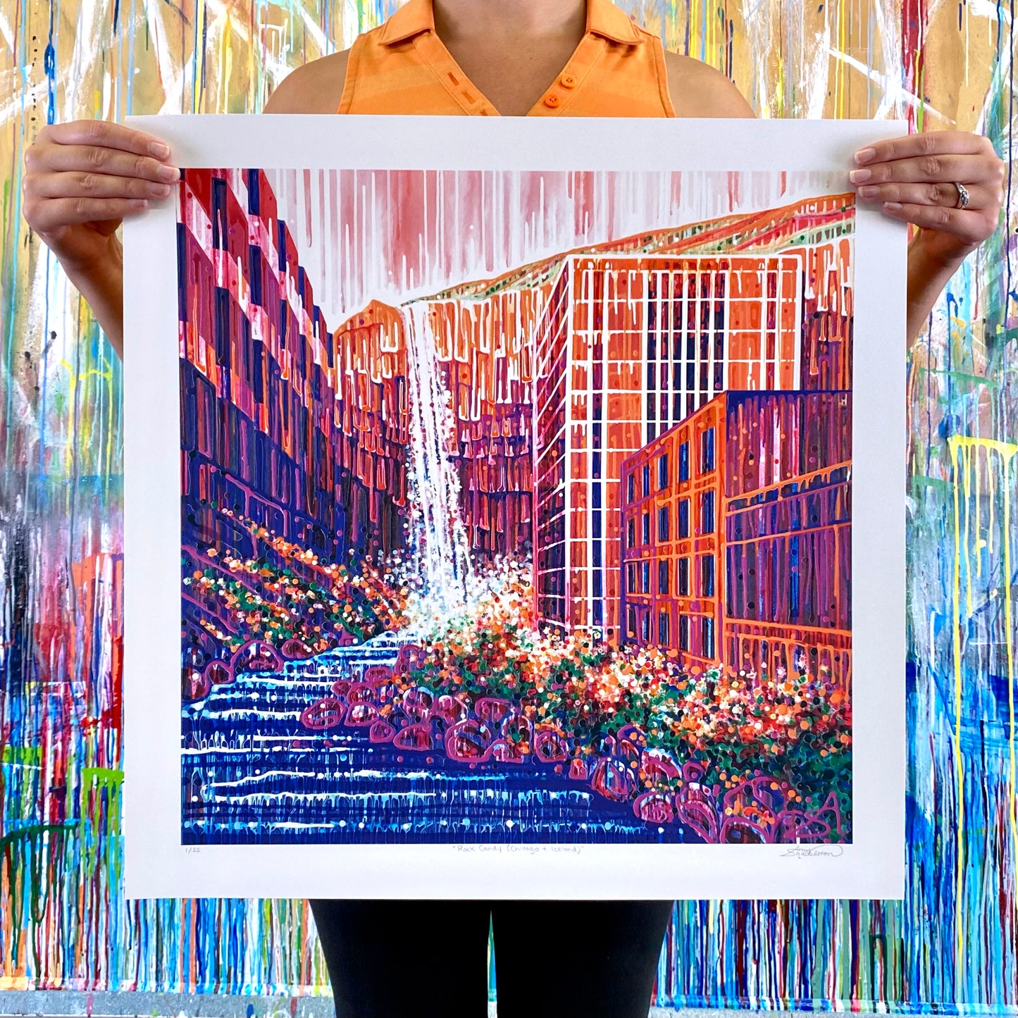 Rock Candy (Chicago + Iceland), Limited Edition Print
